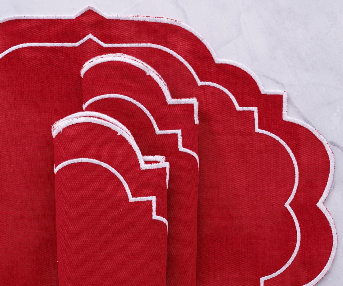 Oval Placemats - Cloth Placemats Set of 4