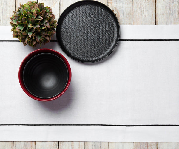 Cotton Table Runners - Embroidery Table Runner