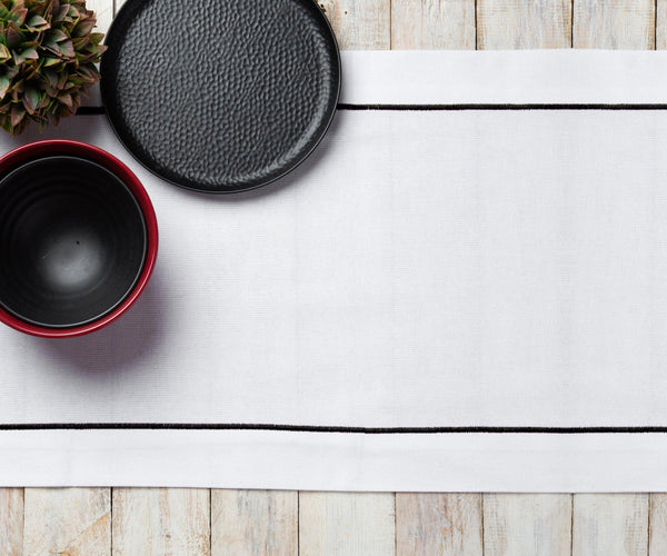 Cotton Table Runners - Embroidery Table Runner