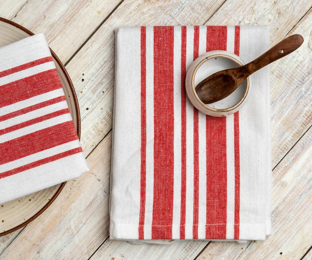 Red Napkins Cloth Set of 6