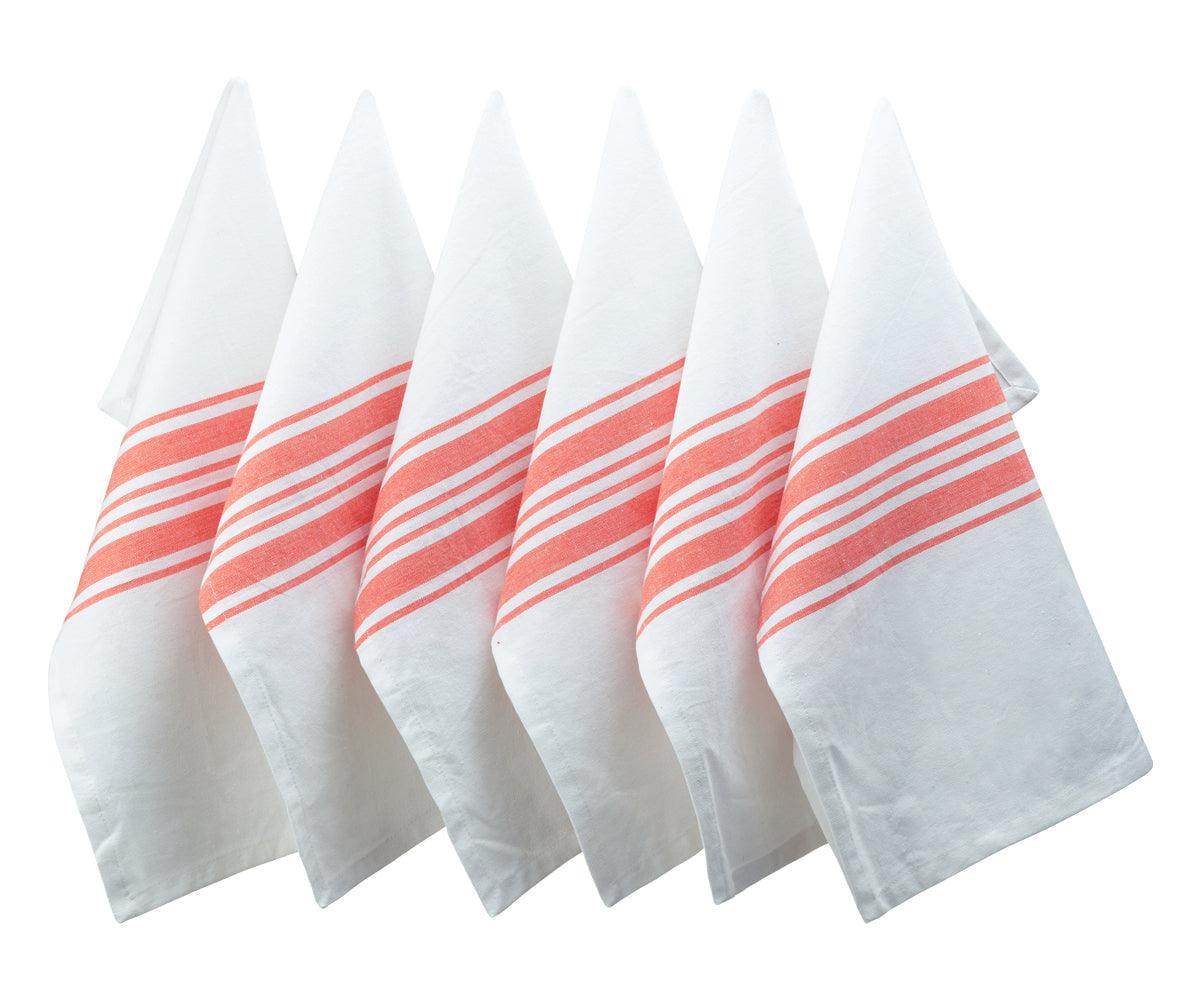 Restaurant Napkins - Set of 6 Bistro Napkins