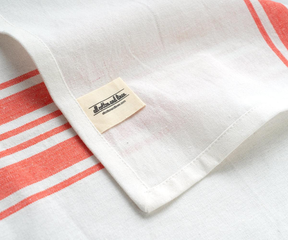 Restaurant Napkins - Set of 6 Bistro Napkins