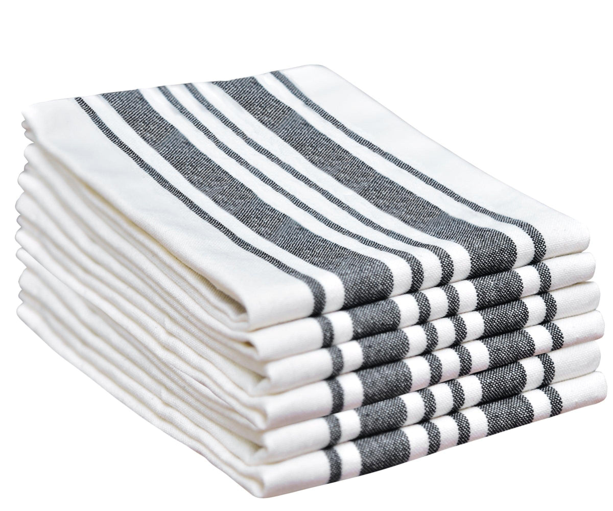 Restaurant Napkins - Set of 6 Bistro Napkins