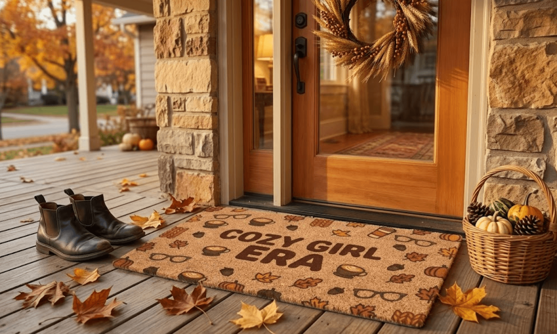 Cozy Girl Era Coir Mat