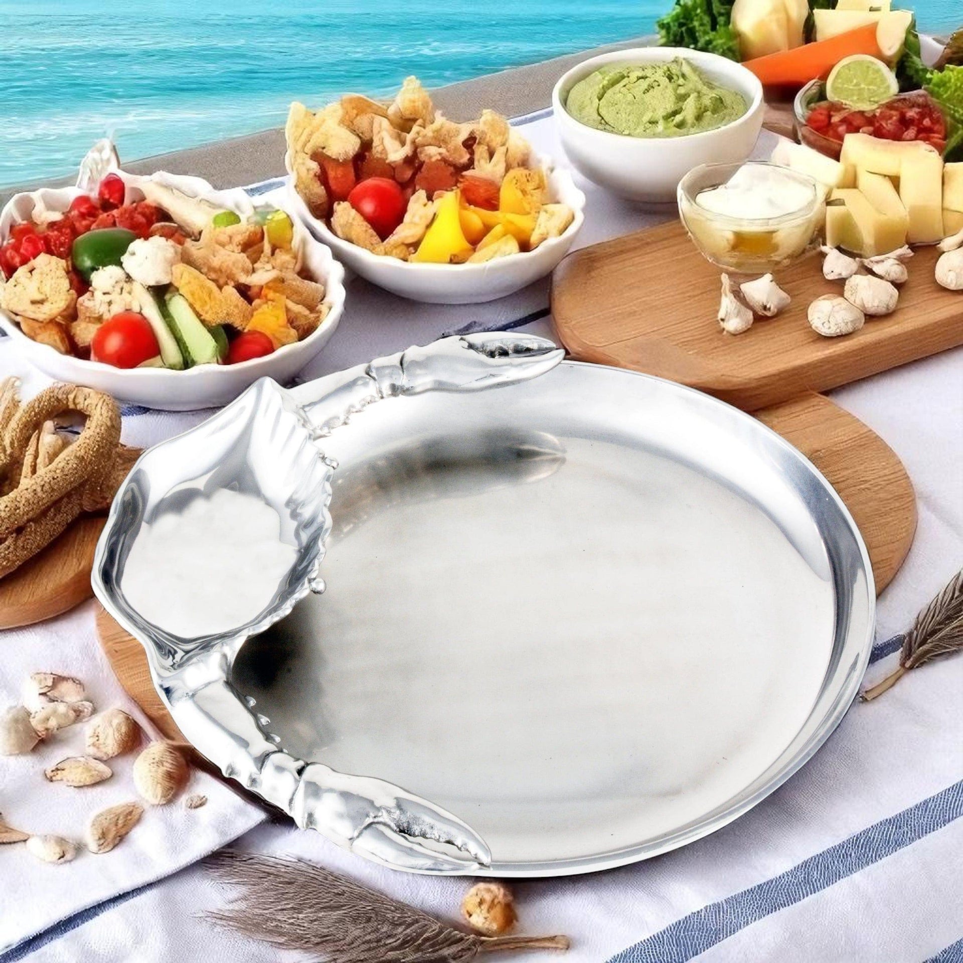 Crab Chip and Dip