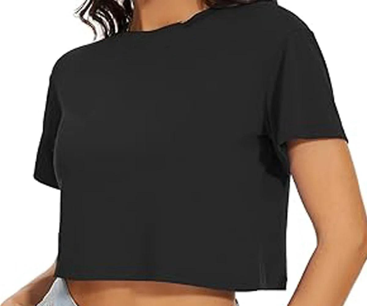 Crop Tops for Women - White Crop Top - Black Crop Top