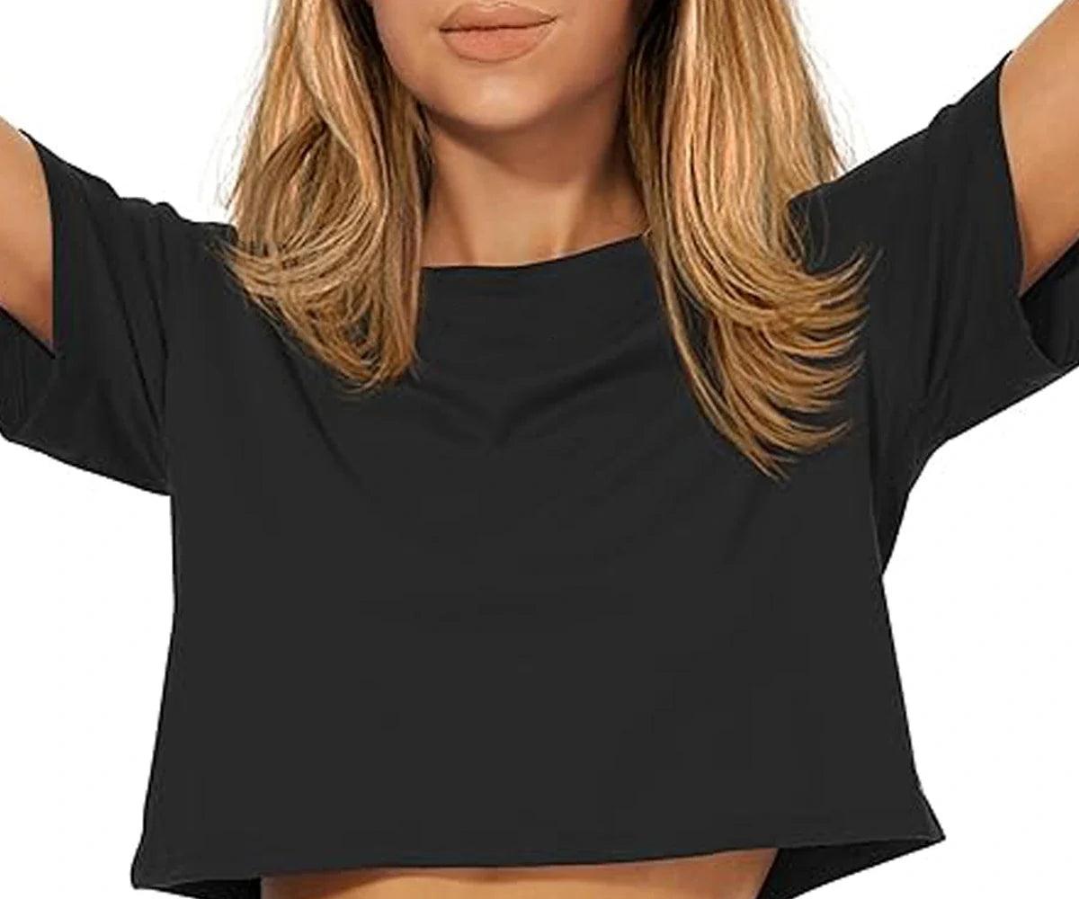 Crop Tops for Women - White Crop Top - Black Crop Top