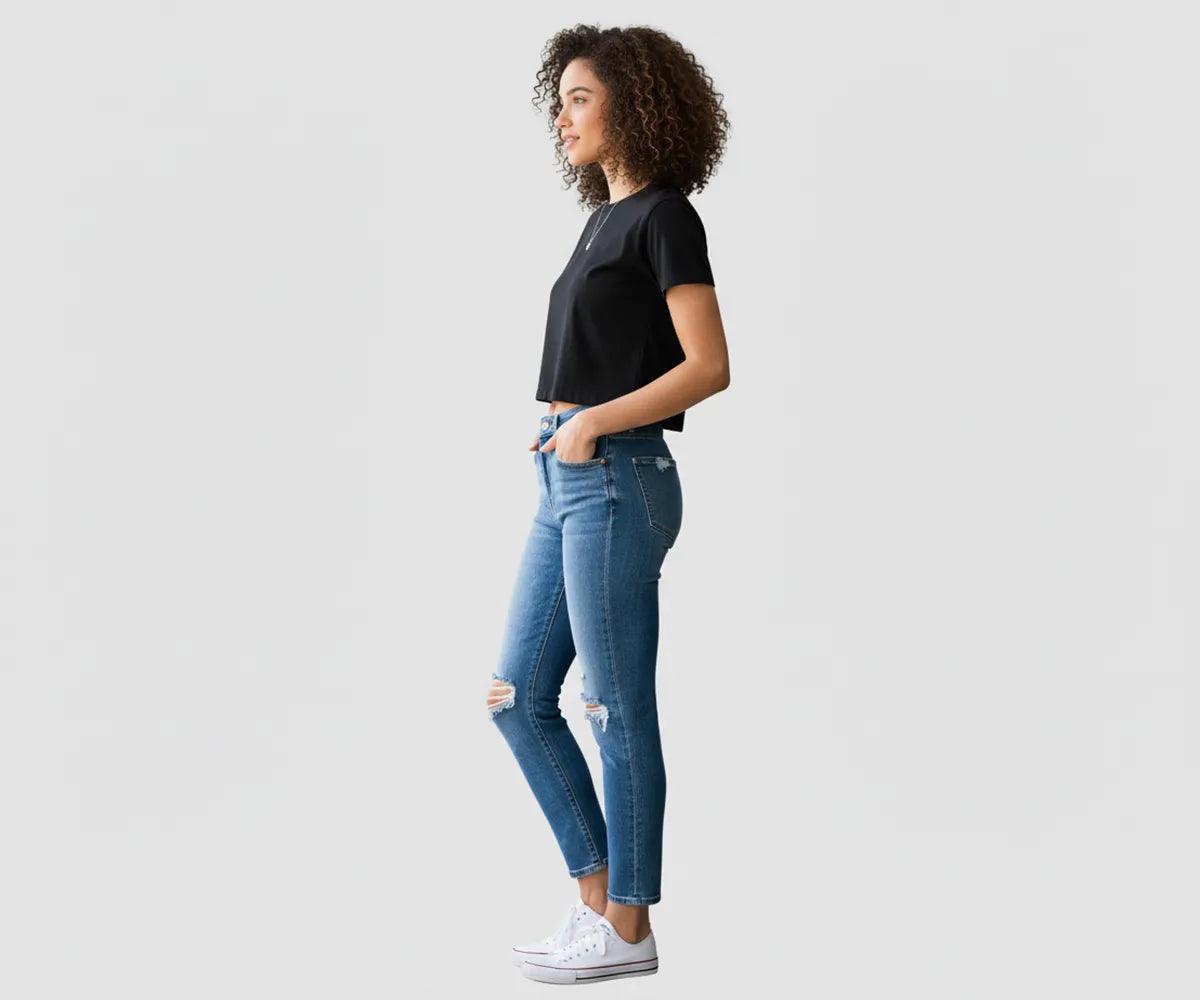 Crop Tops for Women - White Crop Top - Black Crop Top