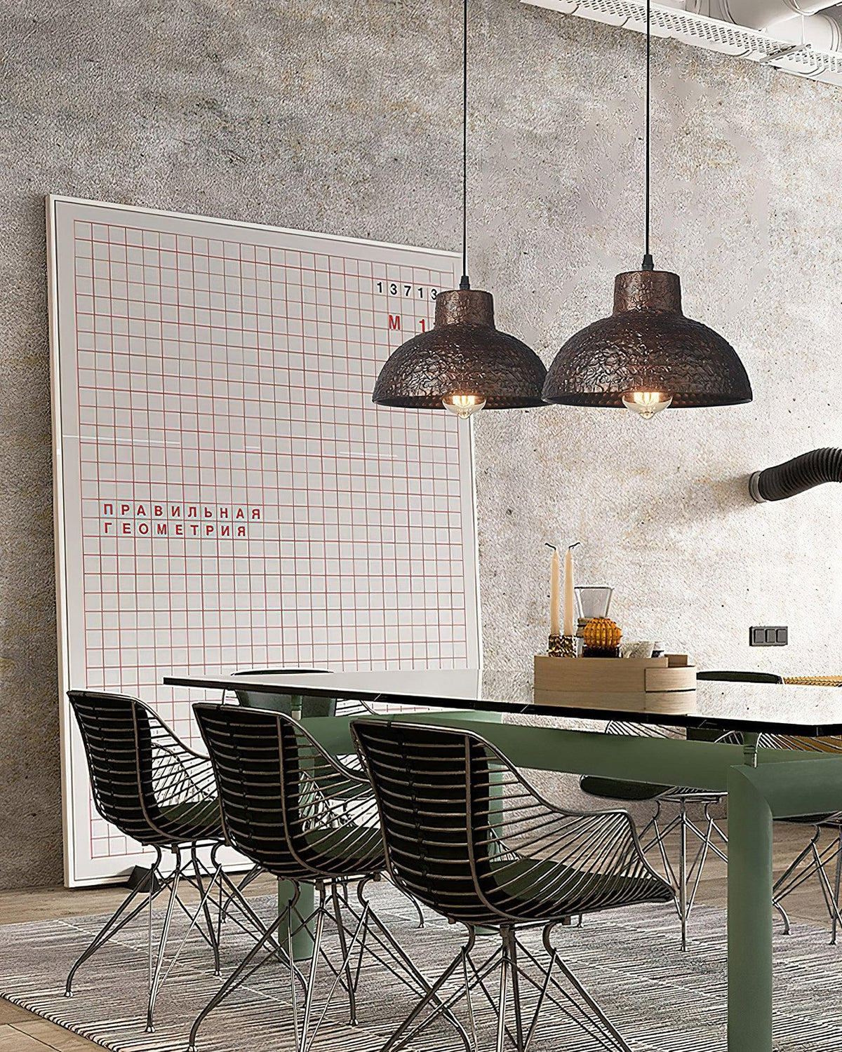 Crosby Metal Pendant Light