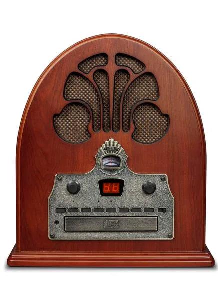 Crosley Cathedral Tabletop Radio CD Player w/Bluetooth - Paprika - Gifts for You 'n Me