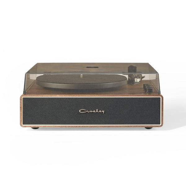 Crosley Stave Record Player - Walnut/Gold