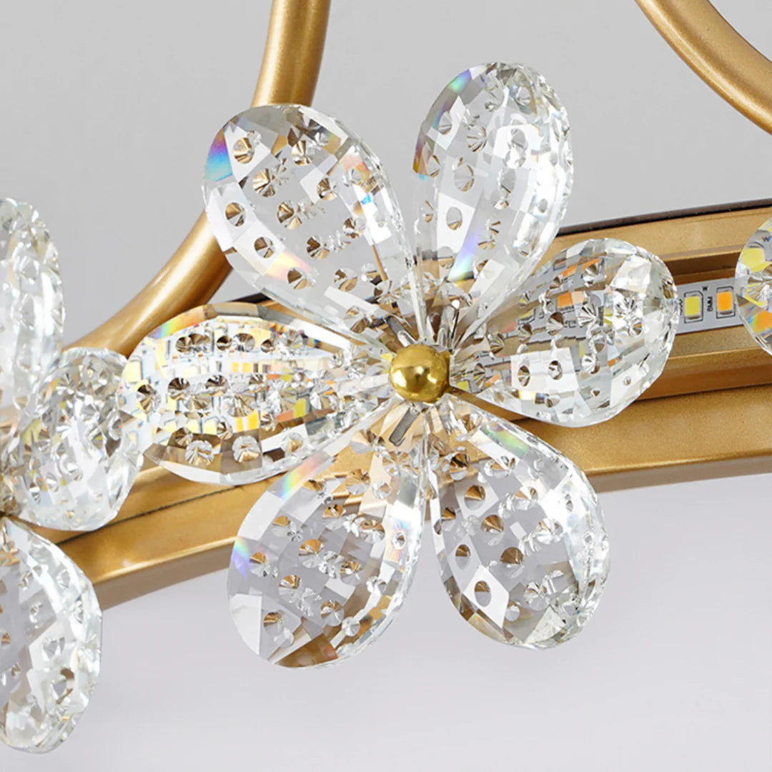 Crystal Crown Simple Ceiling Light