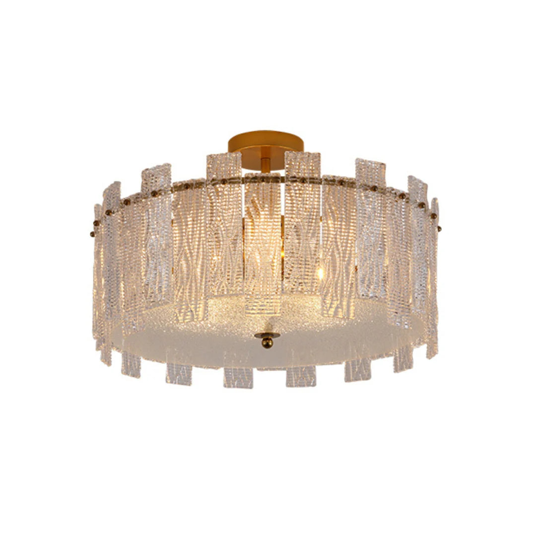 Crystal Gold Ceiling Lamp