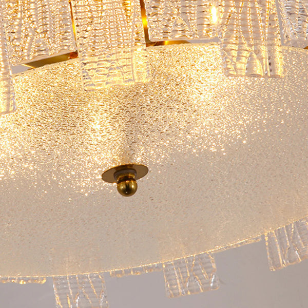 Crystal Gold Ceiling Lamp