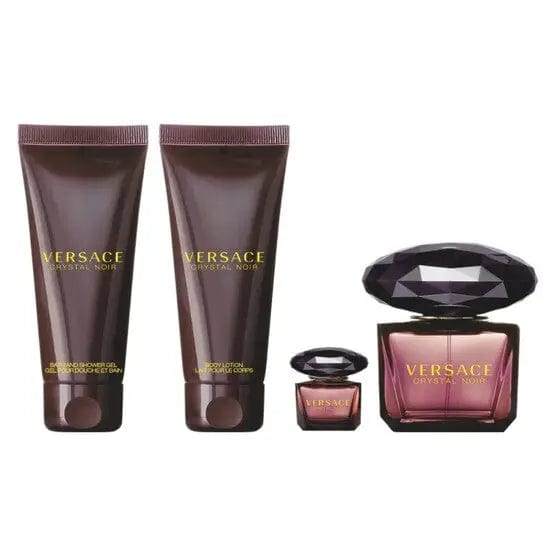 Crystal Noir Versace – Women 4Pcs Set EDP Spray