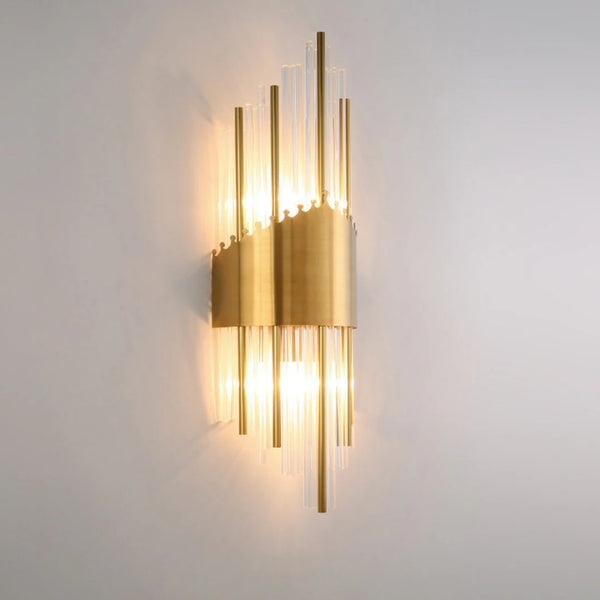 Crystal Rod Wall Sconce