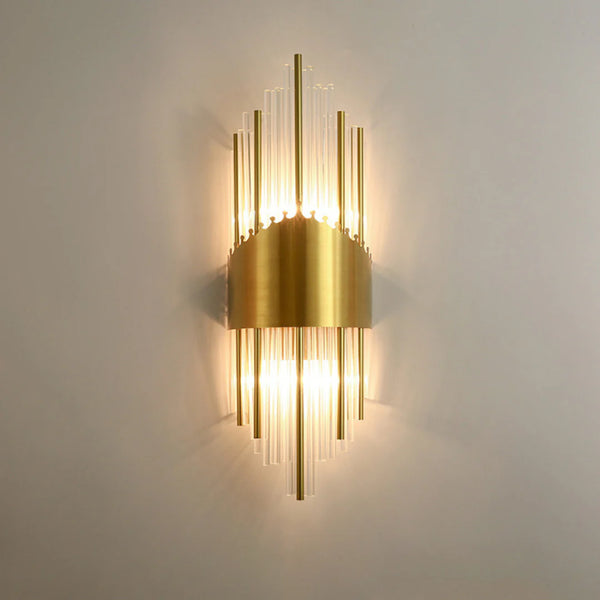 Crystal Rod Wall Sconce
