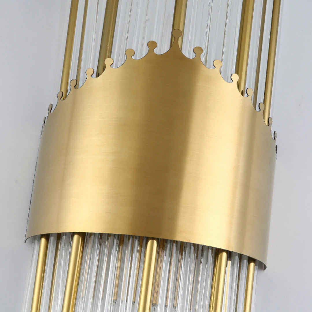 Crystal Rod Wall Sconce