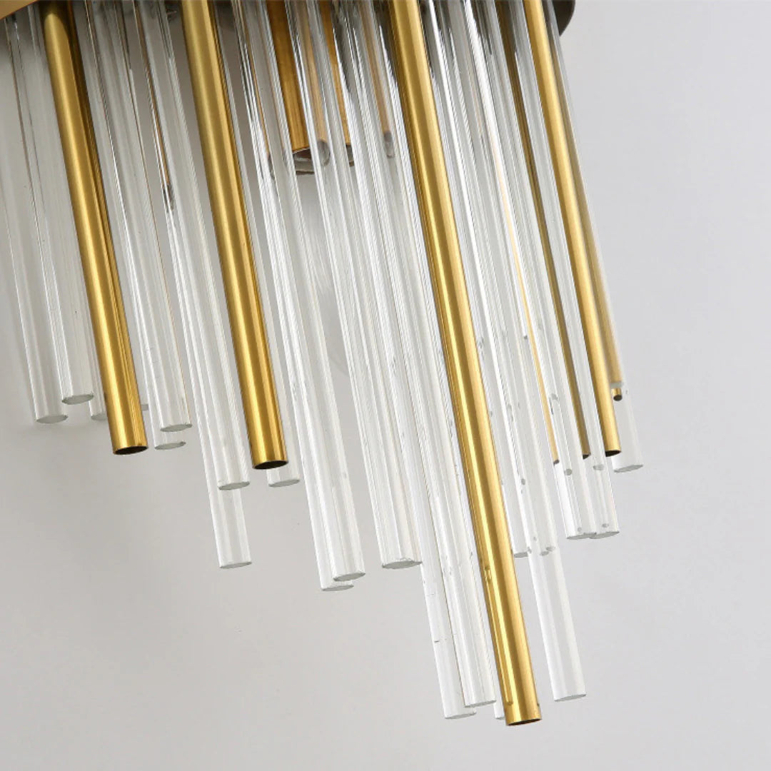 Crystal Rod Wall Sconce