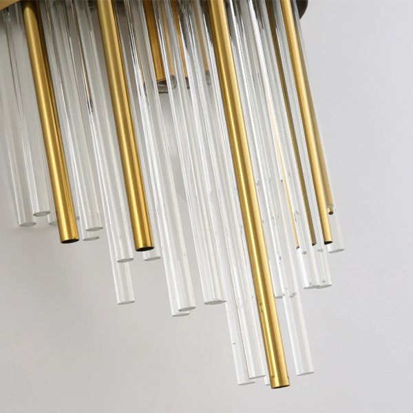 Crystal Rod Wall Sconce