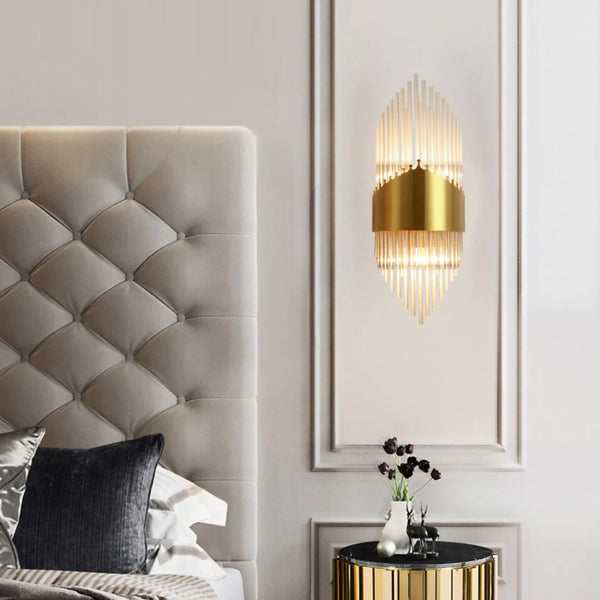 Crystal Rod Wall Sconce