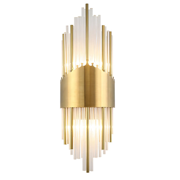 Crystal Rod Wall Sconce