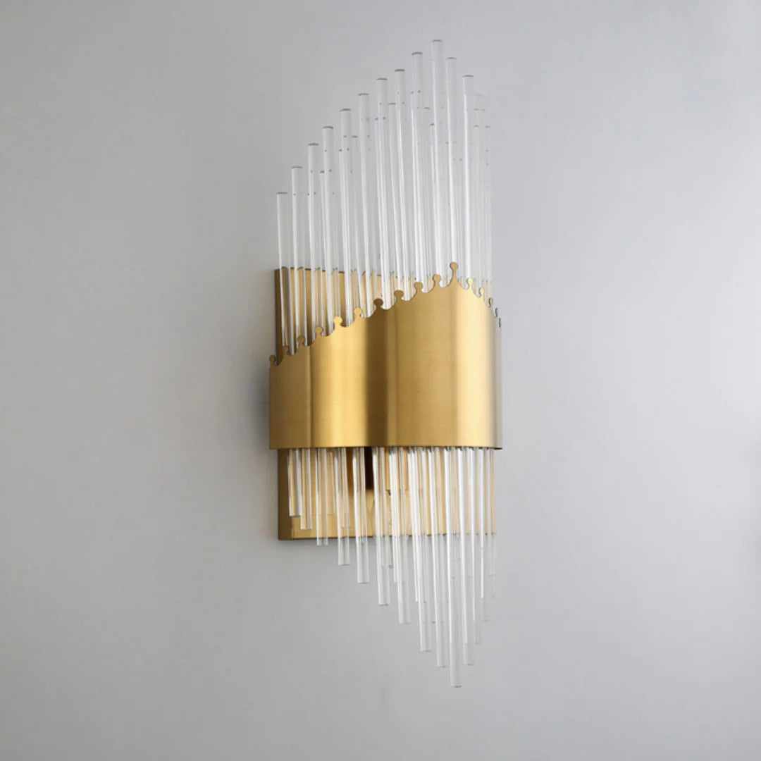 Crystal Rod Wall Sconce