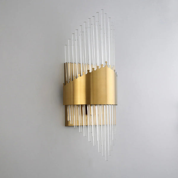Crystal Rod Wall Sconce