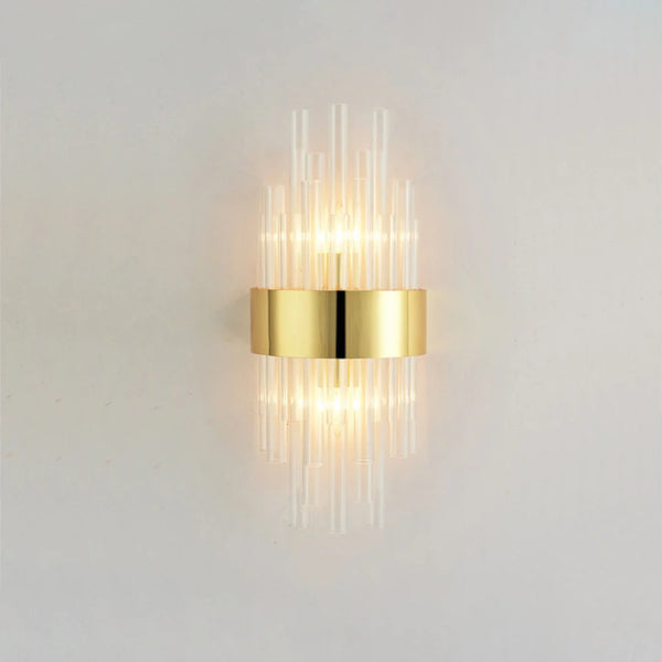 Crystal Tube Modern Wall Lamp