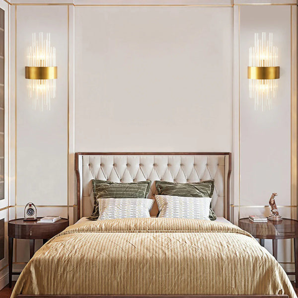 Crystal Tube Modern Wall Lamp