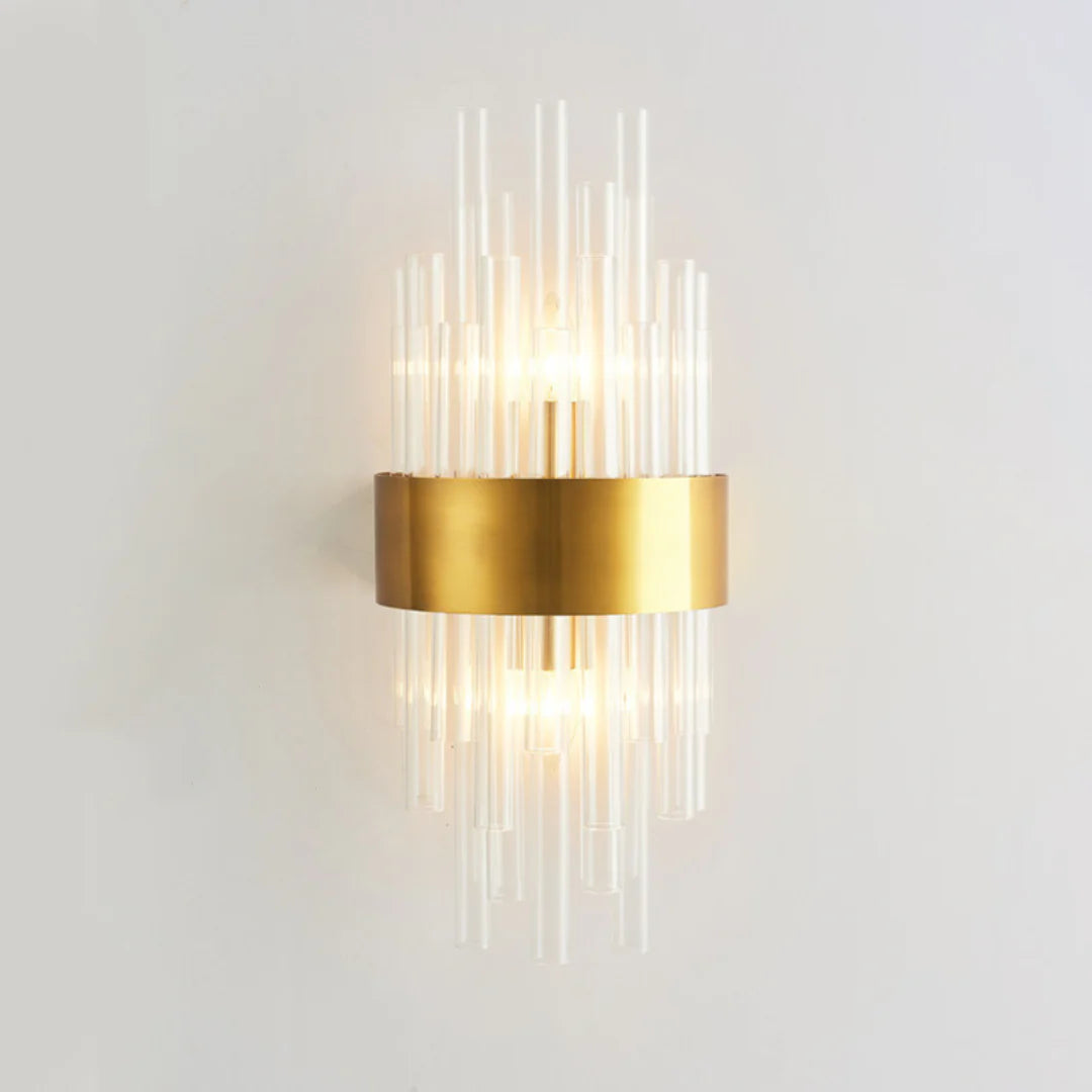 Crystal Tube Modern Wall Lamp