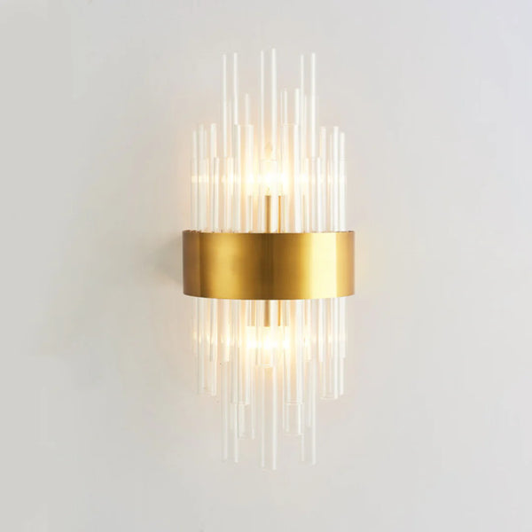 Crystal Tube Modern Wall Lamp