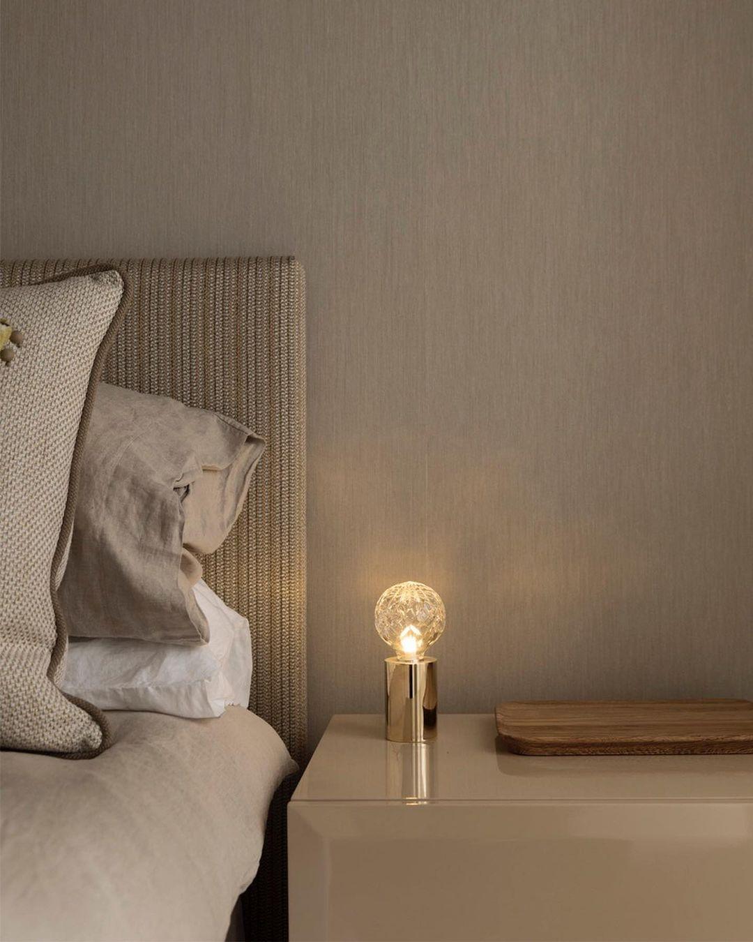 Crystal Bulb Table Lamp 3.5″