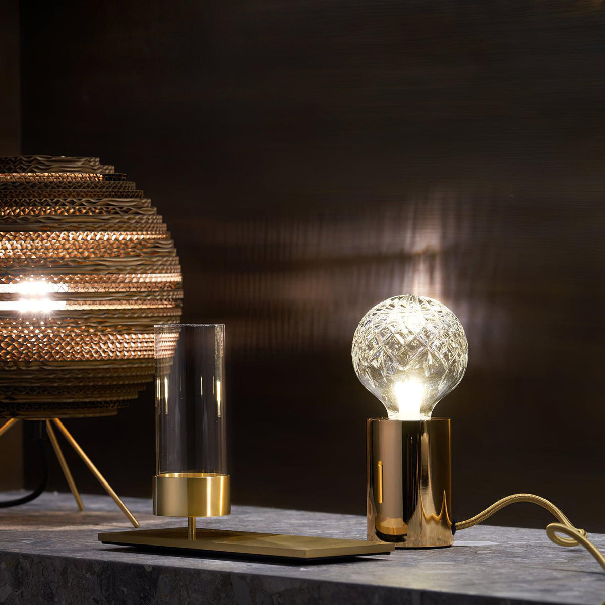 Crystal Bulb Table Lamp 3.5″