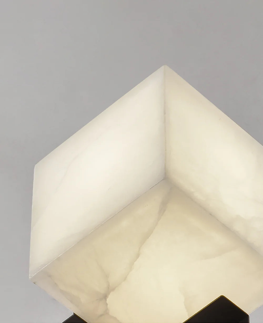 Cube Marble Table Lamp