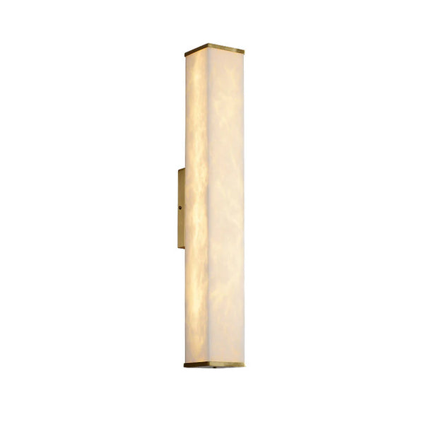 Cuboid Alabaster Wall Light