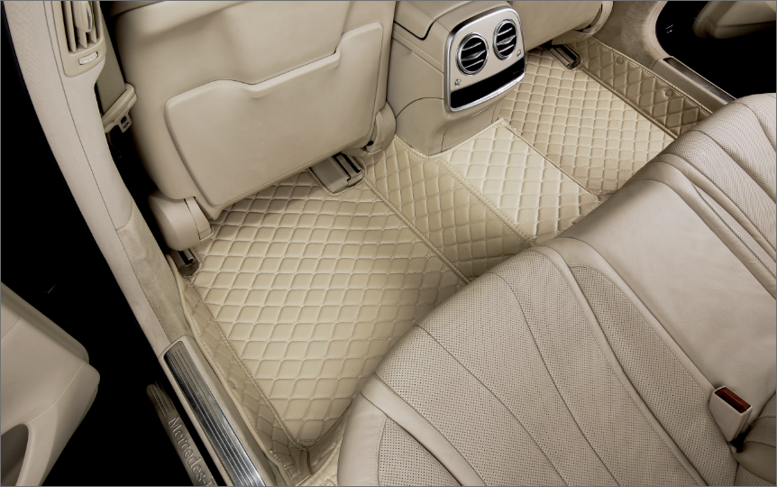 Luxury Custom Car Floor Mats - Carreau Collection