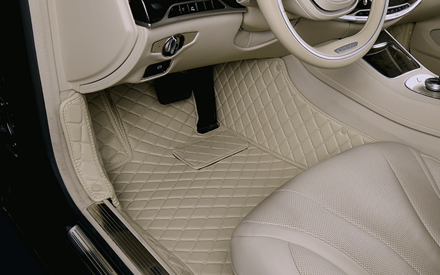 Luxury Custom Car Floor Mats - Carreau Collection