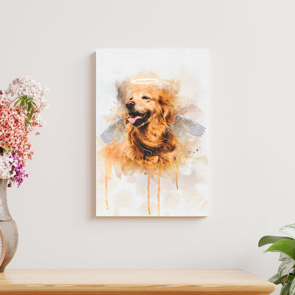 Custom Dog Watercolor Portrait