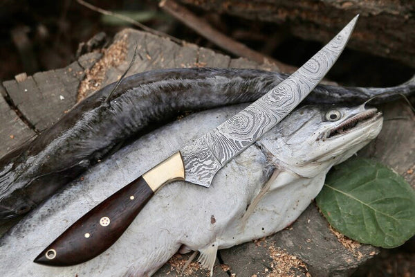 Damascus Fillet Knife – 13
