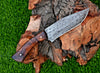 Damascus Steel Hunting Knife – 10