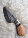 Custom Handmade Damascus Skinning Knife – 3