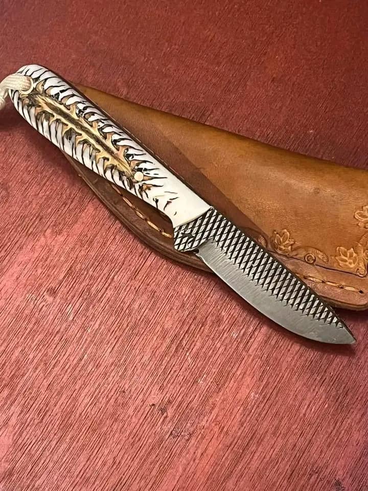 Handmade Buckaroo Belt Knife – 8