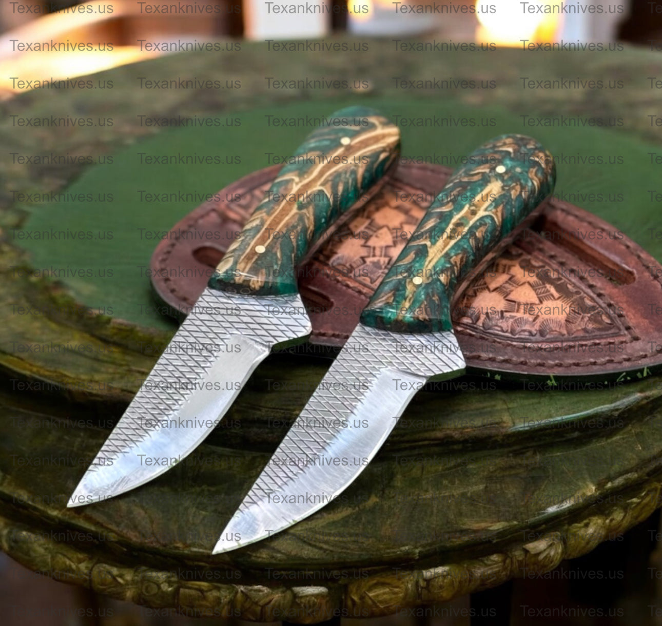 Custom Handmade Belt Knife – 9