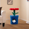 Cute Cat Tree with Flower Padded Perch for Indoor Cats-Red