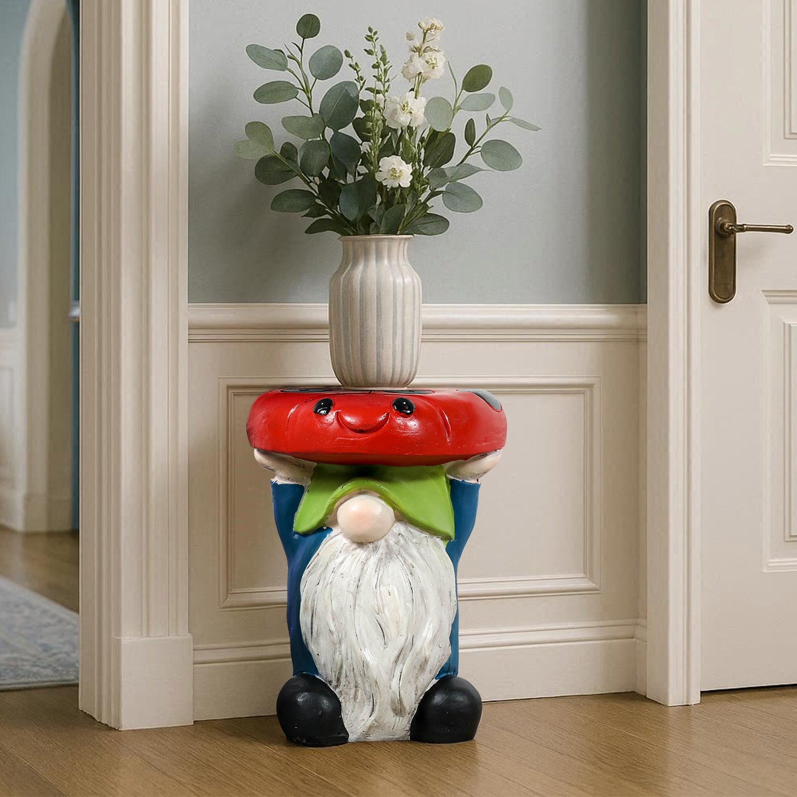 Concrete Garden Stools Gnome Toadstool Seat 15 Inch