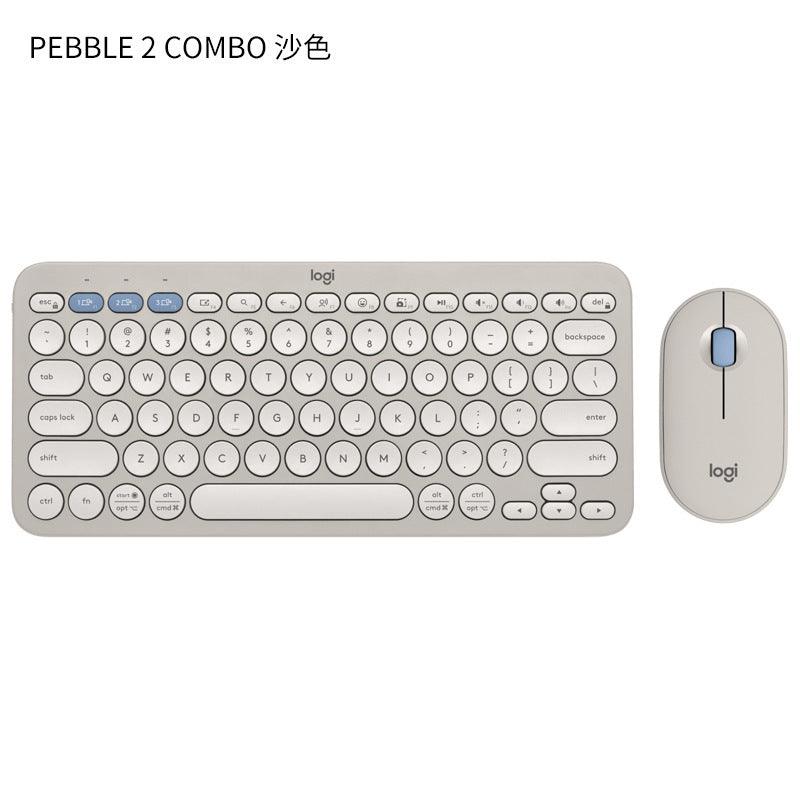 Logitech K380 Mini Bluetooth Wireless Keyboard Tablet Phone Pebble2+K390 Set