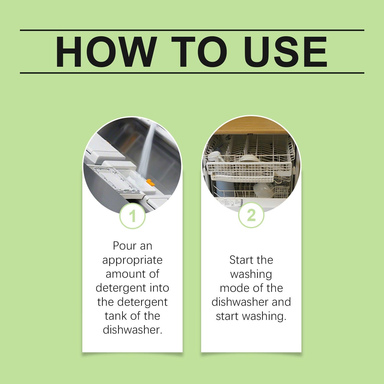 Dishwasher Cleaner Kitchenware Decontamination Decontamination Tableware Heavy Oil Cleaning Dish Detergent
