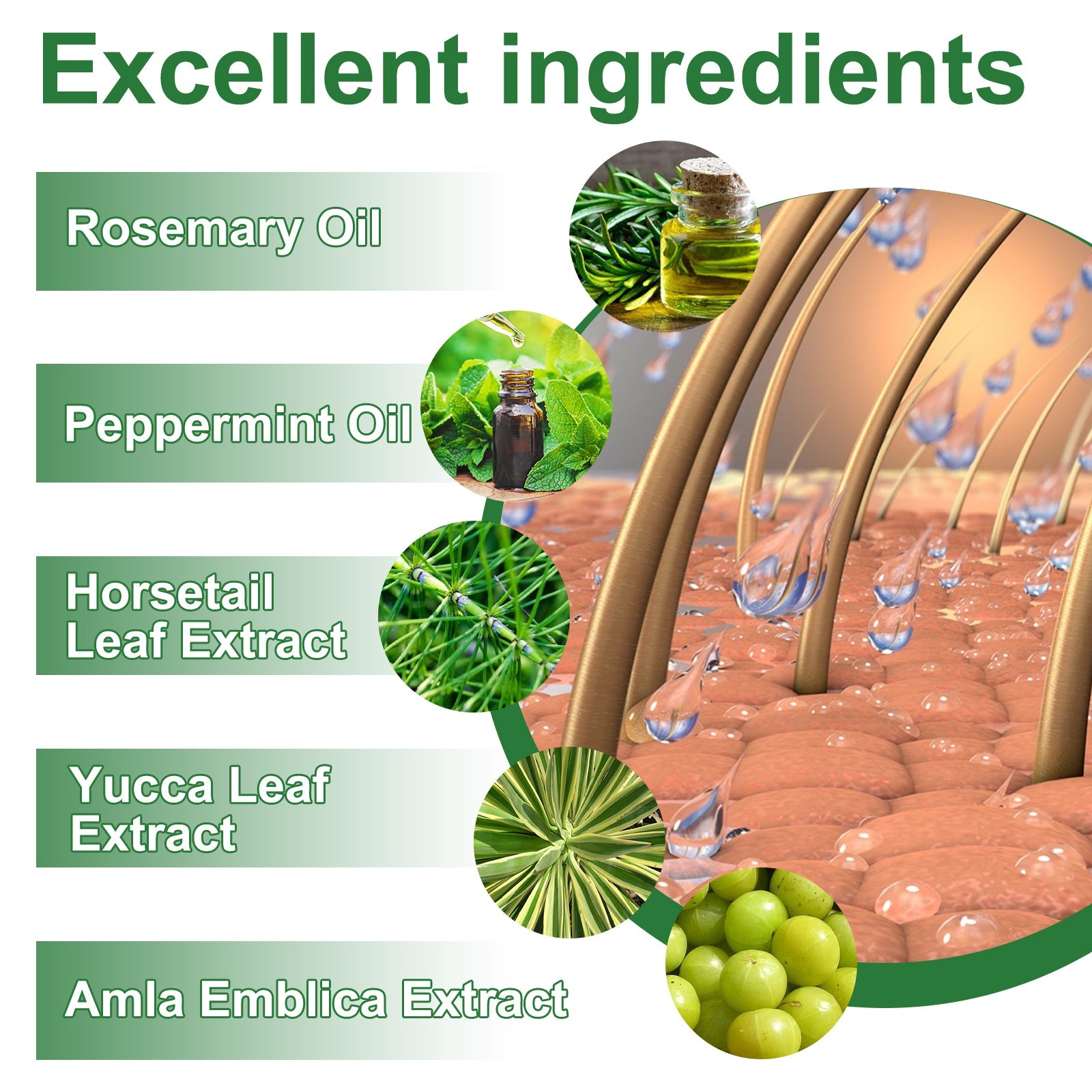 Rosemary Water, Moisturize Hair Roots Repair Damaged Hair Strengthen Hair And Prevent Hair Loss