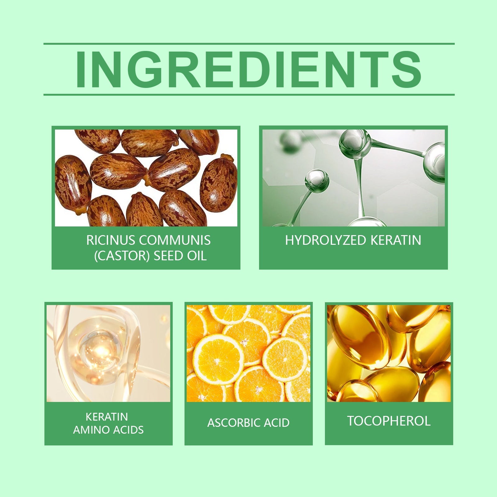 Black Castor Oil Nourishing Hair Care Capsule Hair Care Oil Gently Nourishes And Softeningly Improves Dry Hair